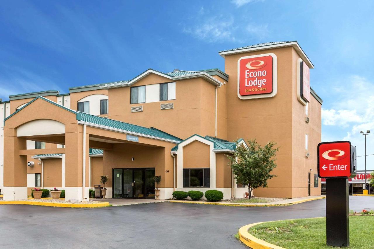Econo Lodge Inn & Suites Peoria Illinois Екстериор снимка